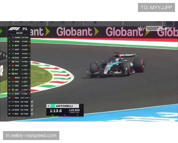 安东内利测试日表现惊艳，梅赛德斯新星创造最快单圈